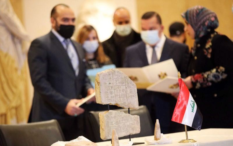Ratusan Artefak Kuno Bangsa Sumeria Dikembalikan Pemerintah Lebanon ke Irak